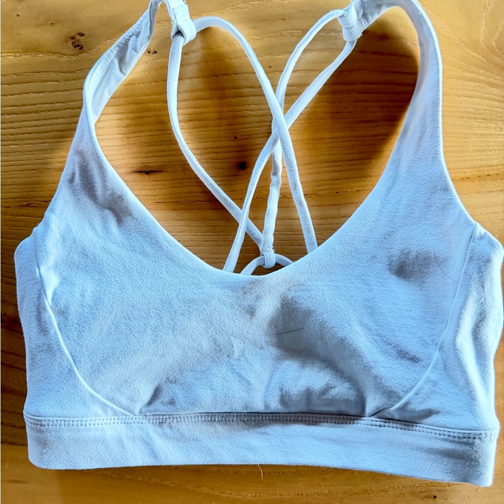 Prana White Prana Sports Bra